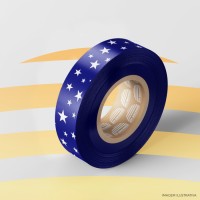 2M Fita Azul Estrelado 20m