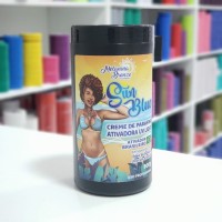 Melanina Bronze Parafina Uv Sun Blue 900g